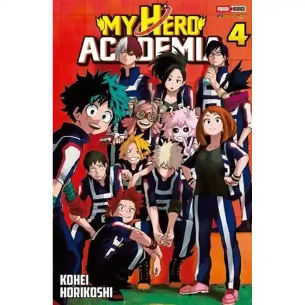 Manga My Hero Academia No. 4 - Panini