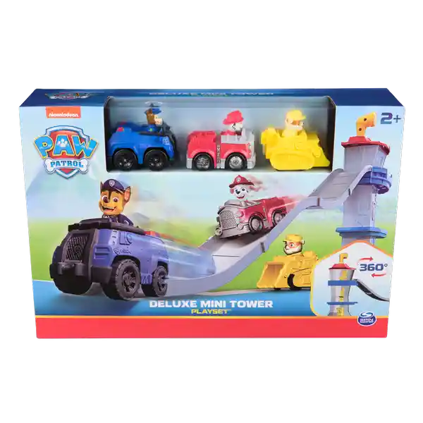Paw Patrol Pista Mini Torre Con Autos