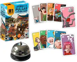 Juego de Mesa la Feria de Las Pulgas de Titirilquén