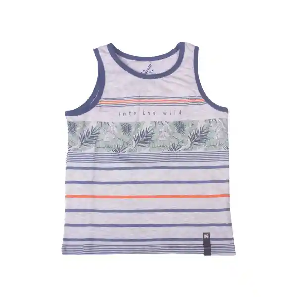 Polera Niño Gris Pillin 12