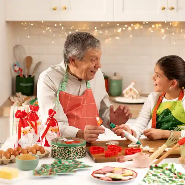 Set de Bolsa Navideñas Con Cinta 13 x 3 cm Casaideas