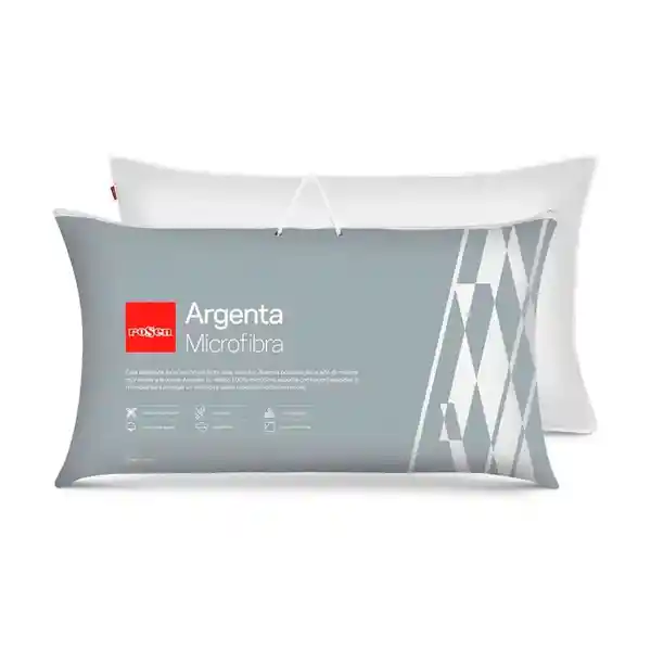 Set de Almohadas Microfibra Argenta New King Rosen