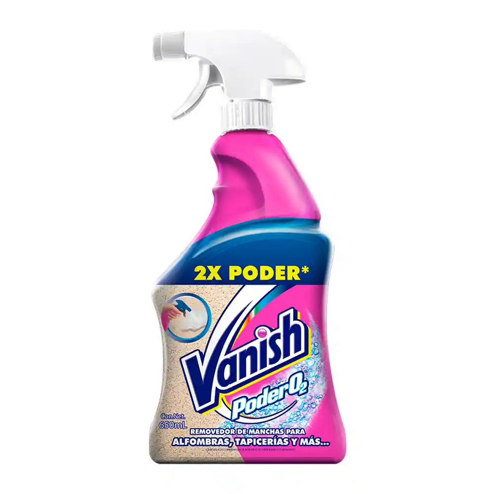 Vanish Quitamanchas Limpia alfombras Gatillo 650ml