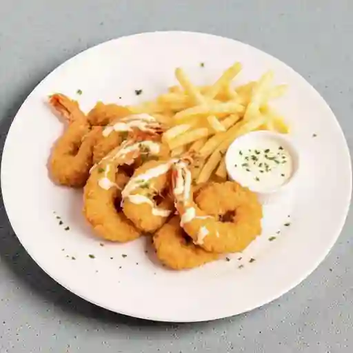 Piqueo Camarones Al Panko