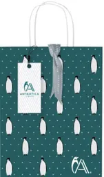 Bolsa Papel Chica 30 x 21 Petroleo