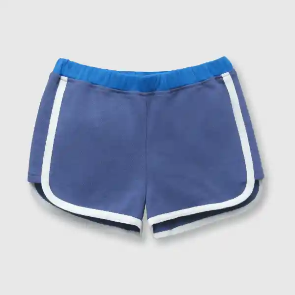 Short Bloque Light de Bebé Niño Denim Talla 9/12M Colloky