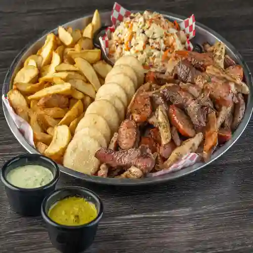 Parrilla la Mixta para 3