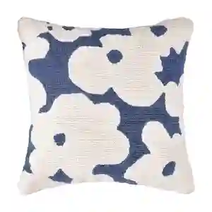 Cojín Tela Bouclé Con Diseño