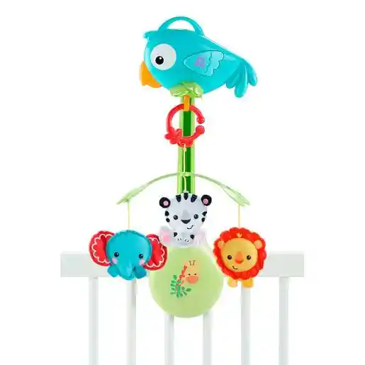 Fisher Price Movil Musical Jungla 3 En 1