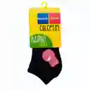 Pack Calcetines Tobillo Bambú Negro Talla 101 Caffarena