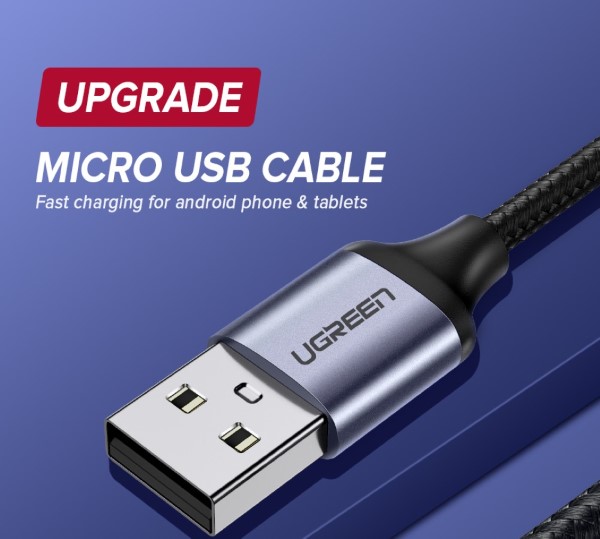 Cable USB-C 100W PD Negro modelo US316 1mt