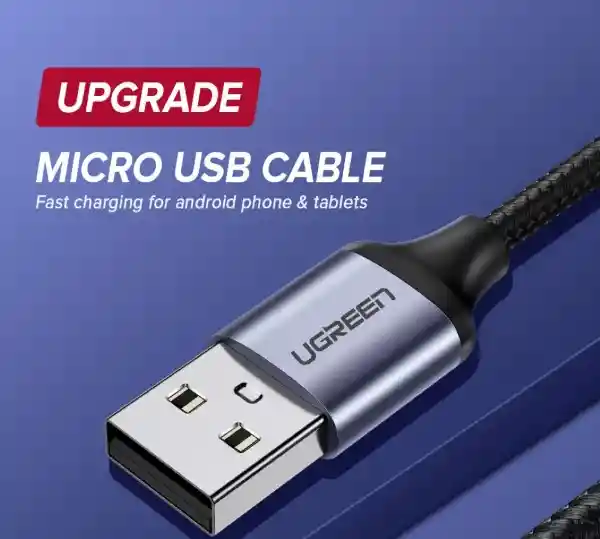 Ugreen Cable Usb-a a Micro Usb Negro Modelo US290