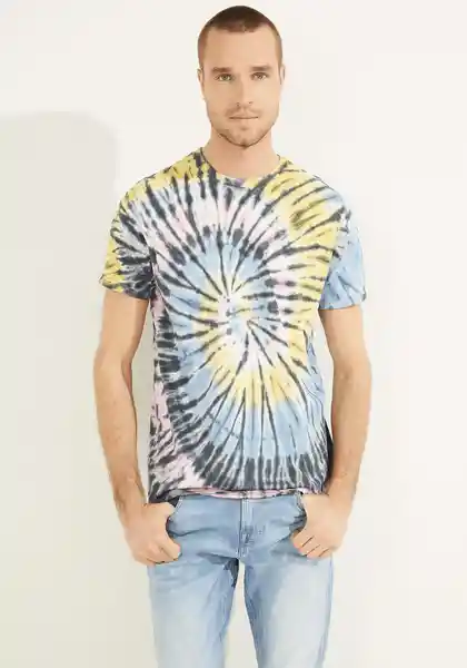 Polera Spiral CrewE F21C Multicolor Talla M M2GP47K9RM1 Guess