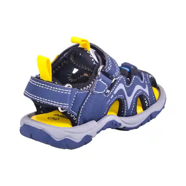 Sandalias Bebe Niño Azul eléctrico Pillin 25