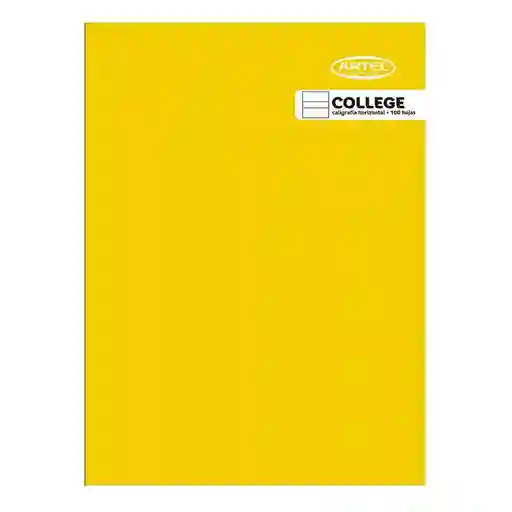Cuaderno College Caligrafía Hor. 100 Hojas Color Aleatorio Artel