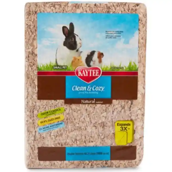 Kaytee Sustrato de Papel Clean & Cozy Natura