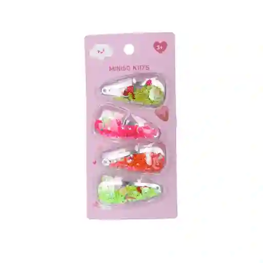 Set Broches Para Cabello Sintético Miniso