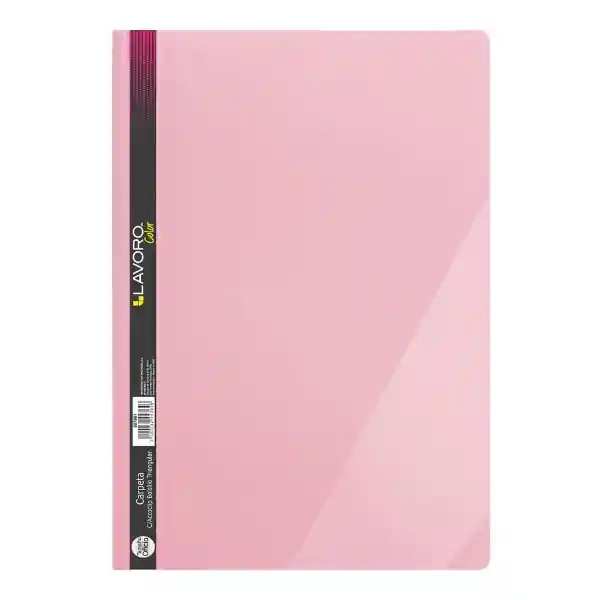 Lavoro Carpeta Accoclip Triangular Rosa Pastel