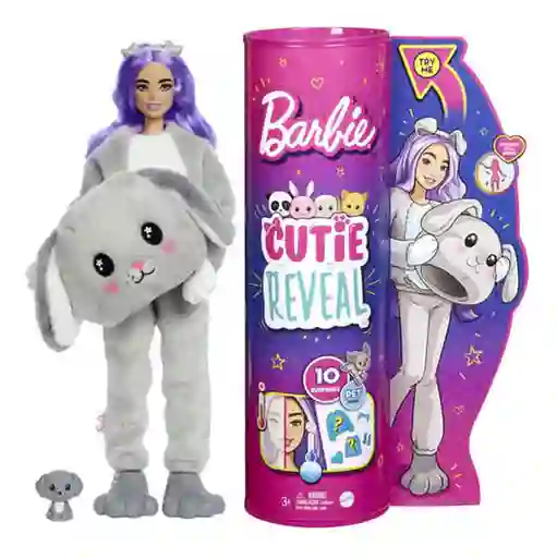 Barbie Muñeca Cutie Reveal Perrito - HHG21