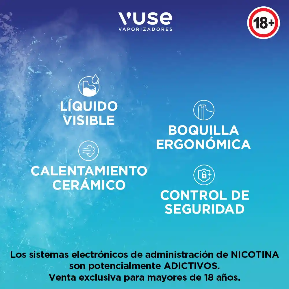 Vaporizador Vuse GO 1000 Strawberry Kiwi