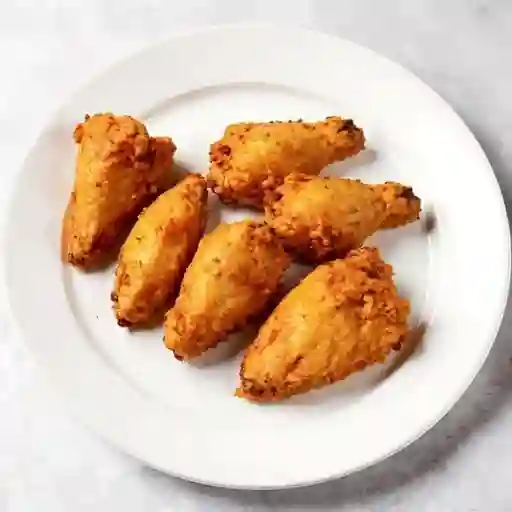 6 Alitas De Broaster Solo