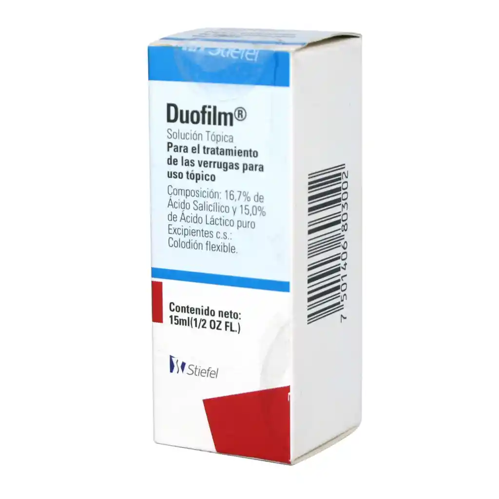 Duofilm Solución Tópica (16.7 %/15.0 %)