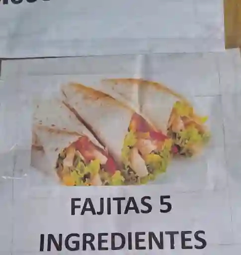 Fajita + Papas Fritas