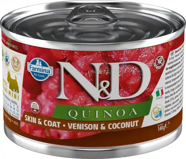 N&D Alimento Para Perro Húmedo Quinua Venison Coconut Mini