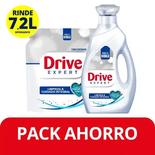 Drive Detergente Líquido Expert + Repuesto