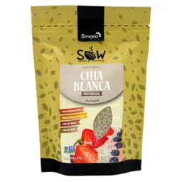Seeds of Wellness Semilla de Chía Blanca Pasteurizada Sin Gluten