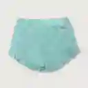 Short Gabardina Vuelos Niña Aqua Talla 9M Opaline