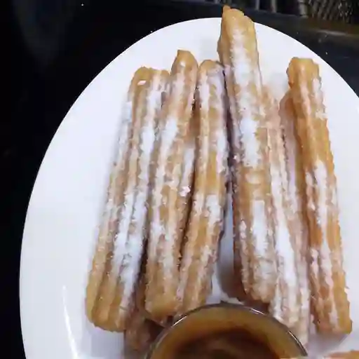 Churros azucar manjar 12 unidades