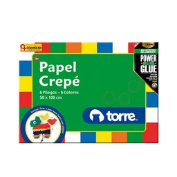 Torre Papel Crepe Color 50 x 100 cm