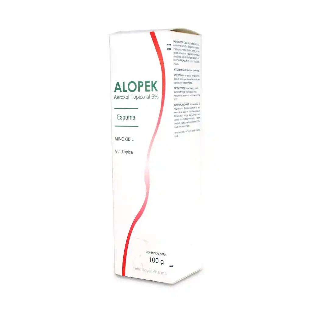 Alopek Espuma Tópica en Aerosol (5 %)