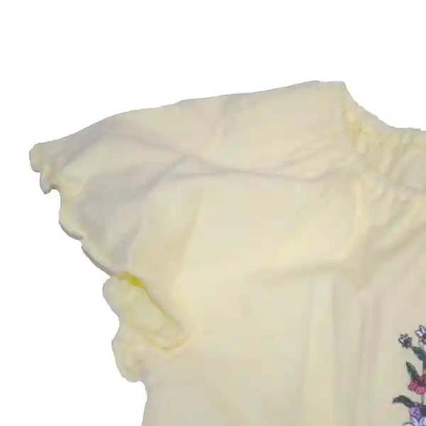 Polera Niña Amarillo Pillin 8 a