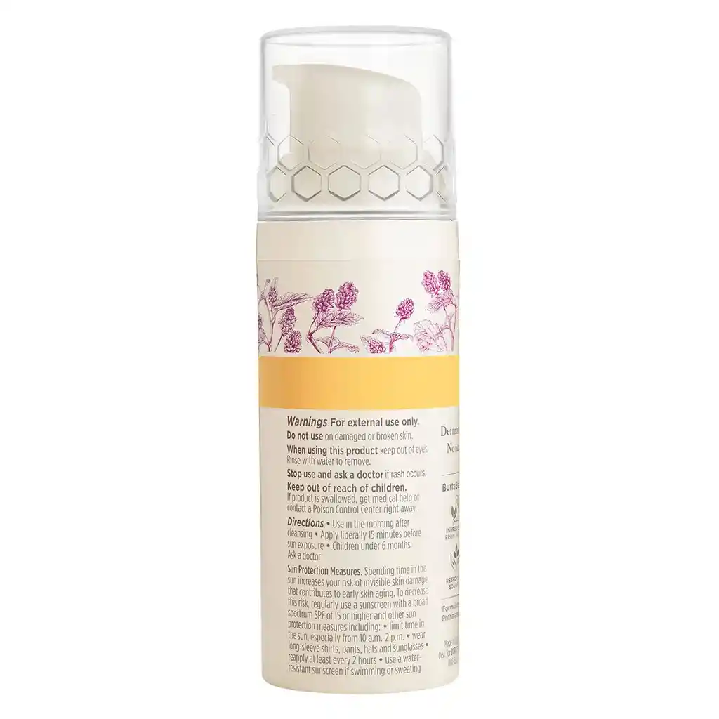 Burt's Bees Loción Facial Reafirmante Renewal Spf 30 55 g