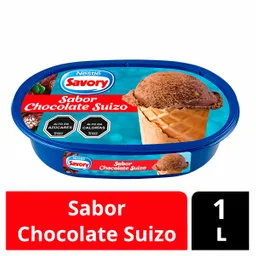 Savory Helado Sabor a Chocolate Suizo