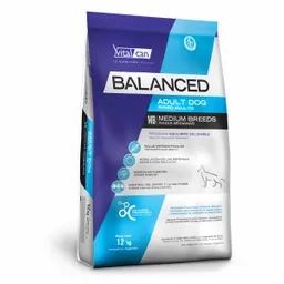 Balanced Alimento Para Perro Adulto Medium 12 Kg