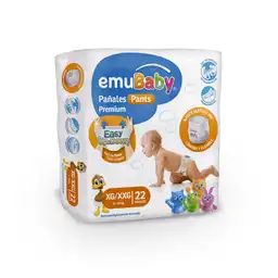 Emubaby Pañales Pants Premium Easy Up & Down Talla XG XXG