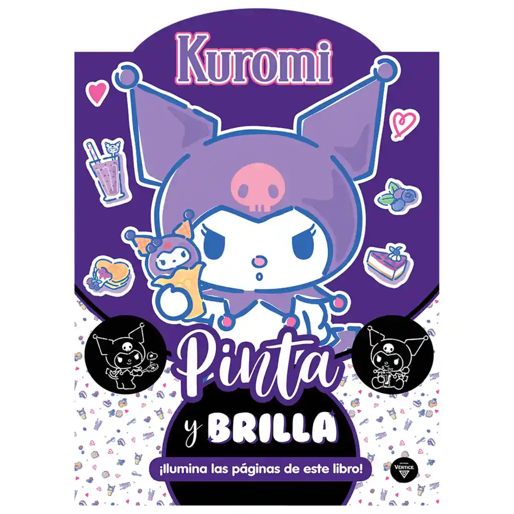 Libro Hello Kitty-pinta y Brilla