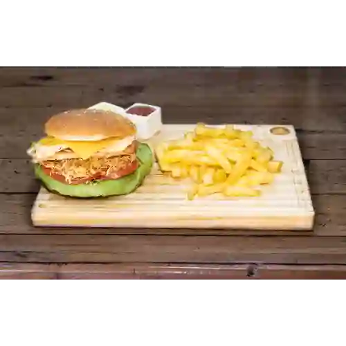 Hamburguesa Especial Full con Papas