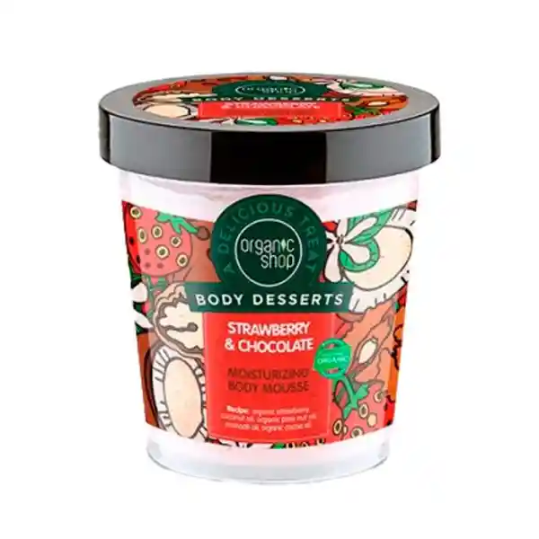 Organic Shop Crema Corporal Frutilla y Chocolate