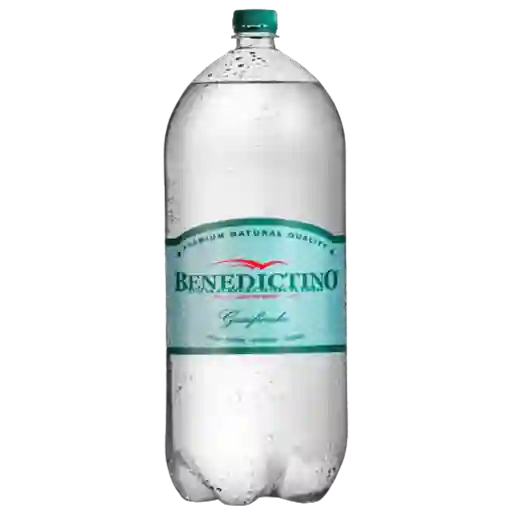 Benedictino Agua Gasificada Premium Natural