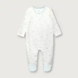 Pijama Osito Esencial de Niño Celeste Talla RN Opaline