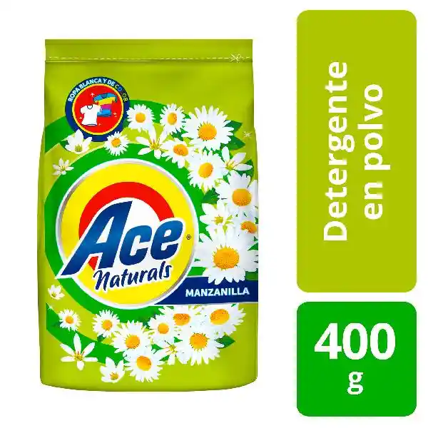 Ace Naturals Manzanilla Detergente En Polvo 400 g