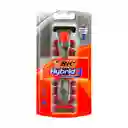 Bic Maquina de Afeita Comfort 3 Hybrid con Repuestos