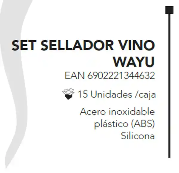 Wayu Sellador Vino