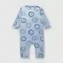 Entero Leon de Bebé Niño Light Denim Talla 6/9M Colloky