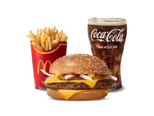 McCombo grande Cuarto de Libra con Queso