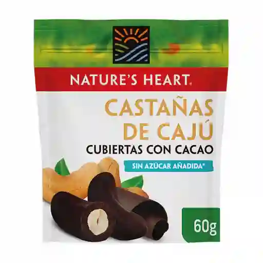 Nature's Heart Castaña Cajú Con Cacao